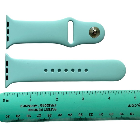 NEW - 5 Silicone Sport Band Bundle Apple Watch 42/44/45mm S/M BEACH Theme - Picture 3 of 8